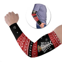 Hockey Is Back Christmas Arm Sleeves Xmas Holiday Patterns - Wonder Print Shop