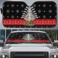 Hockey Is Back Christmas Auto Sun Shade Xmas Holiday Patterns - Wonder Print Shop
