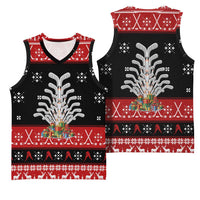 Hockey Is Back Christmas Basketball Jersey Xmas Holiday Patterns - Wonder Print Shop