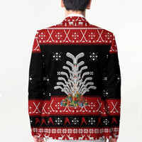 Hockey Is Back Christmas Blazer Xmas Holiday Patterns - Wonder Print Shop