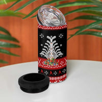 Hockey Is Back Christmas 4 in 1 Can Cooler Tumbler Xmas Holiday Patterns - Wonder Print Shop