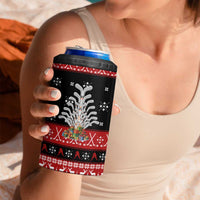 Hockey Is Back Christmas 4 in 1 Can Cooler Tumbler Xmas Holiday Patterns - Wonder Print Shop