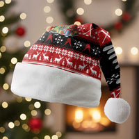 Hockey Is Back Christmas Santa Hat Xmas Holiday Patterns - Wonder Print Shop