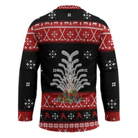 Hockey Is Back Christmas Hockey Jersey Xmas Holiday Patterns - Wonder Print Shop