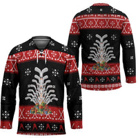 Hockey Is Back Christmas Hockey Jersey Xmas Holiday Patterns - Wonder Print Shop