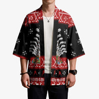 Hockey Is Back Christmas Kimono Xmas Holiday Patterns - Wonder Print Shop