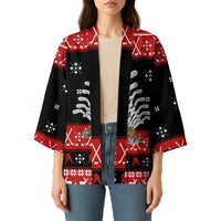 Hockey Is Back Christmas Kimono Xmas Holiday Patterns - Wonder Print Shop
