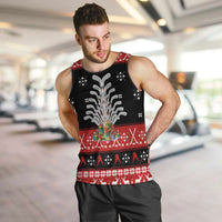 Hockey Is Back Christmas Men Tank Top Xmas Holiday Patterns - Wonder Print Shop