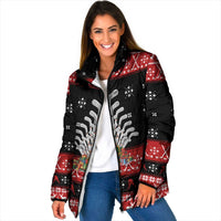 Hockey Is Back Christmas Padded Jacket Xmas Holiday Patterns - Wonder Print Shop