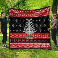 Hockey Is Back Christmas Quilt Xmas Holiday Patterns - Wonder Print Shop