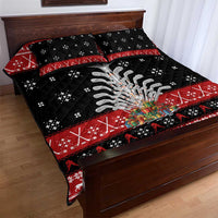 Hockey Is Back Christmas Quilt Bed Set Xmas Holiday Patterns - Wonder Print Shop