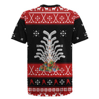 Hockey Is Back Christmas Rugby Jersey Xmas Holiday Patterns - Wonder Print Shop