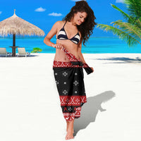 Hockey Is Back Christmas Sarong Xmas Holiday Patterns - Wonder Print Shop