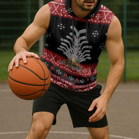 Hockey Is Back Christmas Sleeveless Hoodie Xmas Holiday Patterns - Wonder Print Shop