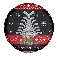 Hockey Is Back Christmas Spare Tire Cover Xmas Holiday Patterns - Wonder Print Shop