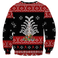 Hockey Is Back Christmas Sweatshirt Xmas Holiday Patterns - Wonder Print Shop