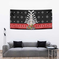 Hockey Is Back Christmas Tapestry Xmas Holiday Patterns - Wonder Print Shop