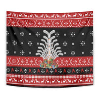 Hockey Is Back Christmas Tapestry Xmas Holiday Patterns - Wonder Print Shop