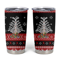 Hockey Is Back Christmas Tumbler Cup Xmas Holiday Patterns - Wonder Print Shop