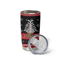 Hockey Is Back Christmas Tumbler Cup Xmas Holiday Patterns - Wonder Print Shop
