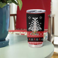 Hockey Is Back Christmas Tumbler Cup Xmas Holiday Patterns - Wonder Print Shop