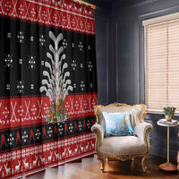 Hockey Is Back Christmas Window Curtain Xmas Holiday Patterns - Wonder Print Shop