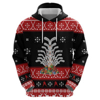 Hockey Is Back Christmas Zip Hoodie Xmas Holiday Patterns - Wonder Print Shop