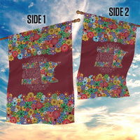 Home Sweet Home Minnesota Flower Christmas Garden Flag Xmas Holiday Patterns - Wonder Print Shop