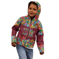 Home Sweet Home Minnesota Flower Christmas Kid Hoodie Xmas Holiday Patterns - Wonder Print Shop