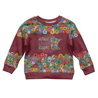 Home Sweet Home Minnesota Flower Christmas Kid Ugly Christmas Sweater Xmas Holiday Patterns - Wonder Print Shop