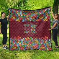 Home Sweet Home Minnesota Flower Christmas Quilt Xmas Holiday Patterns - Wonder Print Shop