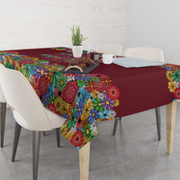 Home Sweet Home Minnesota Flower Christmas Tablecloth Xmas Holiday Patterns - Wonder Print Shop