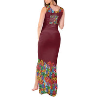 Home Sweet Home Minnesota Flower Christmas Tank Maxi Dress Xmas Holiday Patterns - Wonder Print Shop