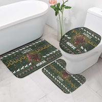 Horse All I Need For Christmas Christmas Bathroom Set Xmas Holiday Patterns - Wonder Print Shop