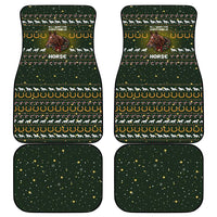 Horse All I Need For Christmas Christmas Car Mats Xmas Holiday Patterns - Wonder Print Shop
