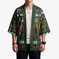 Horse All I Need For Christmas Christmas Kimono Xmas Holiday Patterns - Wonder Print Shop