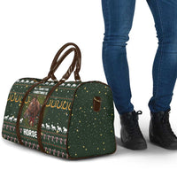 Horse All I Need For Christmas Christmas Travel Bag Xmas Holiday Patterns - Wonder Print Shop