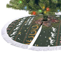Horse All I Need For Christmas Tree Skirt Xmas Holiday Patterns - Wonder Print Shop