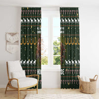 Horse All I Need For Christmas Christmas Window Curtain Xmas Holiday Patterns - Wonder Print Shop