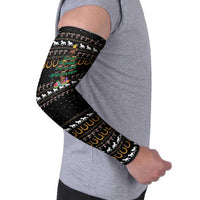 Horse Christmas Tree Christmas Design Arm Sleeves Xmas Holiday Patterns - Wonder Print Shop