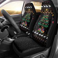 Horse Christmas Tree Christmas Design Car Seat Cover Xmas Holiday Patterns - Wonder Print Shop