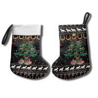 Horse Christmas Tree Christmas Design Christmas Stocking Xmas Holiday Patterns - Wonder Print Shop