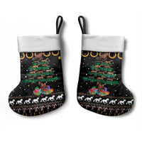 Horse Christmas Tree Christmas Design Christmas Stocking Xmas Holiday Patterns - Wonder Print Shop