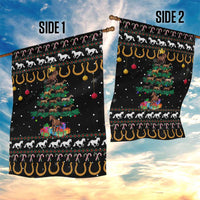 Horse Christmas Tree Christmas Design Garden Flag Xmas Holiday Patterns - Wonder Print Shop