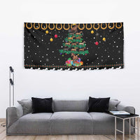 Horse Christmas Tree Christmas Design Tapestry Xmas Holiday Patterns - Wonder Print Shop
