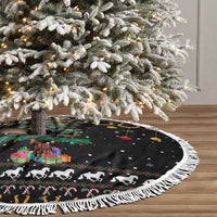 Horse Christmas Tree Christmas Design Tree Skirt Xmas Holiday Patterns - Wonder Print Shop