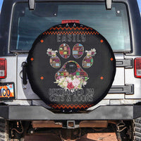 Cat And Books Christmas Spare Tire Cover Xmas Holiday Patterns - Wonder Print Shop