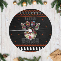 Cat And Books Christmas Tree Skirt Xmas Holiday Patterns - Wonder Print Shop