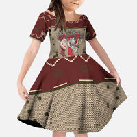 Cat And Sock Christmas Family Matching Puletasi and Hawaiian Shirt Xmas Holiday Patterns - Wonder Print Shop
