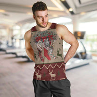 Cat And Sock Christmas Men Tank Top Xmas Holiday Patterns - Wonder Print Shop